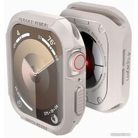 Spigen Rugged Armor для Apple Watch 4 / 5 / 6 / 7 / 8 / 9 / SE (бежевый) Image #1
