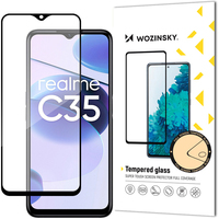 Wozinsky Full Glue для Realme C35 Вlack Frame Image #1