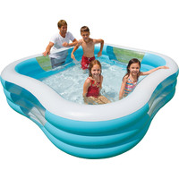 Intex Swim Center 229х56 (бирюзовый) [57495] Image #1