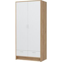 Стендмебель Ирис ШК-02 (белый/дуб крафт золото) Image #1