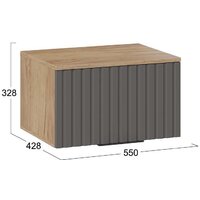 Трия Хилтон Исп.2.1 (дуб крафт золотой/графит матовый) Image #4