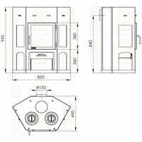 Мета-Бел Енисей с плитой АОТ-11.0 Image #6