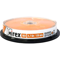 Mirex 4.7Gb 16x UL130013A1L (10 шт.)