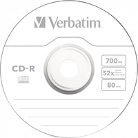 Verbatim 700Mb 52x 43347 (1 шт.)