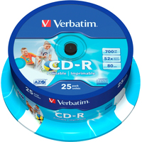 Verbatim 700Mb 52x 43439 (25 шт.)