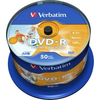 Verbatim 4.7Gb 16x 43533 (50 шт.)