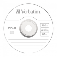 Verbatim 700Mb 52x 43411 (100 шт.)