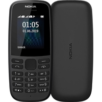 Nokia 105 (2019) Single SIM TA-1203 (черный)