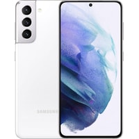 Samsung Galaxy S21 5G SM-G991B/DS 8GB/128GB Восстановленный by Breezy, грейд B (белый фантом)