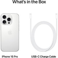 Apple iPhone 16 Pro Dual eSim 1TB (белый титан) Image #7