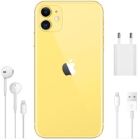 Apple iPhone 11 64GB Dual SIM (желтый) Image #5