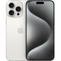 Apple iPhone 15 Pro Max eSIM 256GB (белый титан)