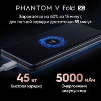 Tecno Phantom V Fold 12GB/512GB (графит черный) Image #3