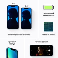 Apple iPhone 13 Dual SIM 128GB (синий) Image #7
