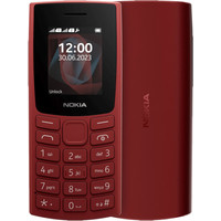 Nokia 105 (2023) Dual SIM TA-1557 (красный) Image #1