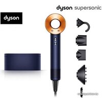 Dyson HD08 Supersonic (с переходником на евровилку, берлинская лазурь/медный)