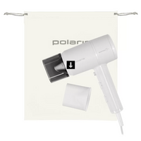 Polaris PHD 2044Ti Quattro Ionic (белый/серый) Image #6
