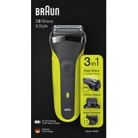 Braun Series 3 Shave&Style 300BT (зеленый) Image #9