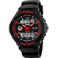 Skmei S-Shock 0931 (черный/красный) Image #1