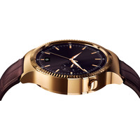 Huawei Watch Rose Gold Stainless Steel with Brown Leather Strap Image #9