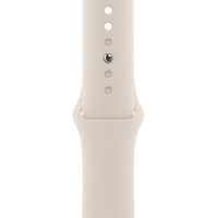 Apple Watch SE 2 40 мм (алюминиевый корпус, звездный свет/звездный свет, спортивные силиконовые ремешки S/M + M/L) Image #3