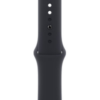 Apple Watch Series 9 41 мм (алюминиевый корпус, полуночный/полуночный, спортивный силиконовый ремешок S/M) Image #3