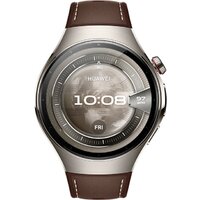 Huawei Watch 5 46 мм (титановый, с коричневым силиконовым ремешком, международная версия) Image #3