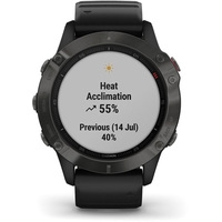 Garmin Fenix 6 Sapphire (серый/черный) Image #7