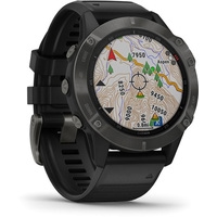 Garmin Fenix 6 Sapphire (серый/черный) Image #2