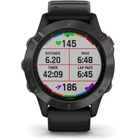 Garmin Fenix 6 Sapphire (серый/черный) Image #6