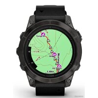 Garmin Epix Pro Gen 2 Sapphire 47 мм (карбоново-серый титан/черный, с кожаным и силиконовым ремешками) Image #4