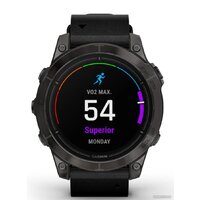 Garmin Epix Pro Gen 2 Sapphire 47 мм (карбоново-серый титан/черный, с кожаным и силиконовым ремешками) Image #2
