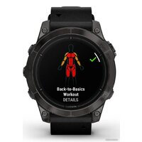 Garmin Epix Pro Gen 2 Sapphire 47 мм (карбоново-серый титан/черный, с кожаным и силиконовым ремешками) Image #10