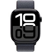 Apple Watch Series 10 46 мм (алюминиевый корпус, черный/темно-серый, нейлоновый ремешок) Image #2