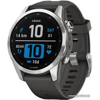 Garmin Fenix 7S (серебристый/графитовый) Image #1