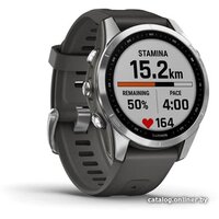 Garmin Fenix 7S (серебристый/графитовый) Image #3