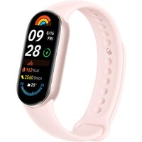 Xiaomi Smart Band 9 (розовое золото, с розовым силиконовым ремешком, китайская версия)