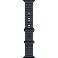 Apple Watch Ultra 2 LTE 49 мм (титановый корпус, черный/темно-синий, ремешок из эластомера) Image #3