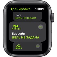 Apple Watch SE 44 мм (алюминий серый космос/полуночный) Image #7