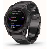 Garmin Fenix 7X Sapphire Solar (серый карбон/серый карбон титан) Image #9