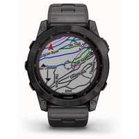 Garmin Fenix 7X Sapphire Solar (серый карбон/серый карбон титан) Image #10