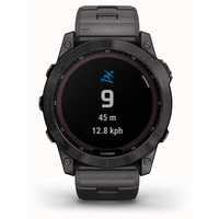 Garmin Fenix 7X Sapphire Solar (серый карбон/серый карбон титан) Image #2