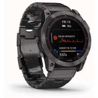 Garmin Fenix 7X Sapphire Solar (серый карбон/серый карбон титан) Image #6