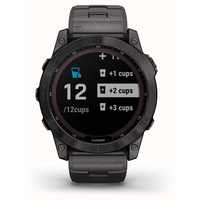 Garmin Fenix 7X Sapphire Solar (серый карбон/серый карбон титан) Image #4