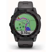 Garmin Fenix 7X Sapphire Solar (серый карбон/серый карбон титан) Image #5