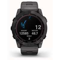 Garmin Fenix 7X Sapphire Solar (серый карбон/серый карбон титан) Image #3