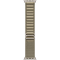 Apple Watch Ultra 2 LTE 49 мм (титановый корпус, титановый/оливковый, текстильный ремешок размера S) Image #3
