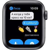 Apple Watch SE 40 мм (алюминий серый космос/полуночный) Image #5