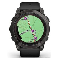 Garmin Fenix 7X Pro Sapphire Solar (карбоново-серый титан/черный) Image #4