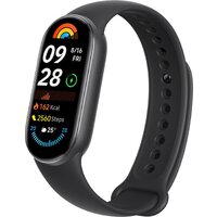 Xiaomi Smart Band 9 (черный, с черным силиконовым ремешком, китайская версия)